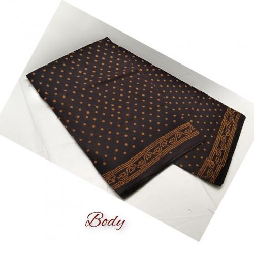 PL COTTON SAREES WITH WAX DOT PRINT DESIGNS