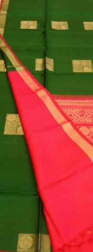 SOFT SILK SAREE WITH BLOUSE