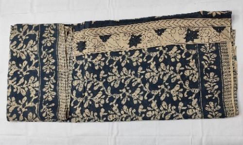 KALAMKARI PRINTED COTTON SAREE
