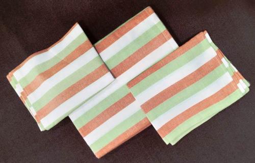 BEDSHEET STRIPE 72X100 2 PILLOW COVER
