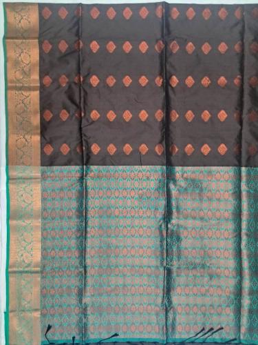 PL Polyester Big Butta Softee saree Jacquard
