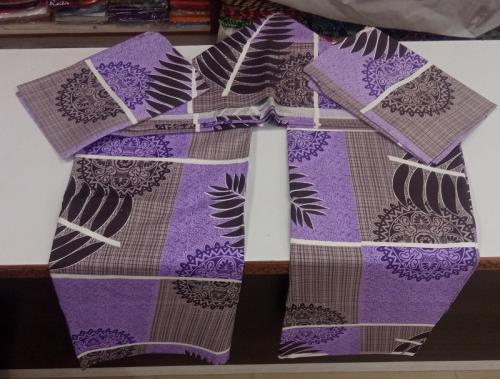 BEDSHEET ERODE AHEMADHABAD PRINT 90 X108 2 PILLOW COVER