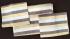 BEDSHEET STRIPE 72X100 2 PILLOW COVER