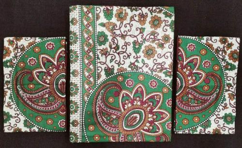 BEDSHEET JAIPUR PRINTED 60X90 2 PILLOW COVER