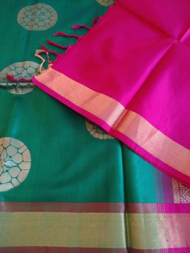 SOFT SILK SAREE WITH BLOUSE