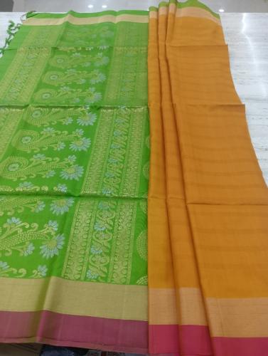 SOFT SILK SAREE WITH BLOUSE