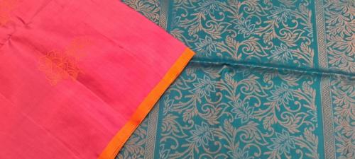 SOFT SILK SAREE WITH BLOUSE