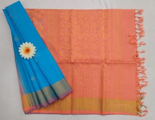 SOFT SILK SAREE WITH BLOUSE