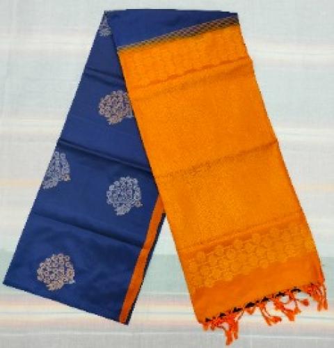 SOFT SILK SAREE WITH BLOUSE
