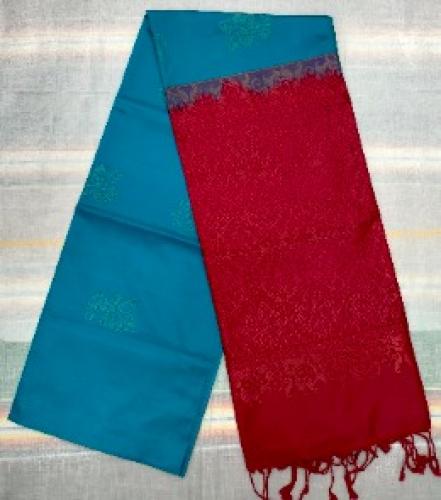 SOFT SILK SAREE WITH BLOUSE