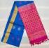 SOFT SILK SAREE WITH BLOUSE