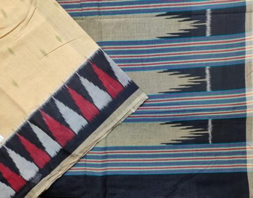 COTTON SAREES MADURAI OUTSTANDING IKAT TIE AND DYEi