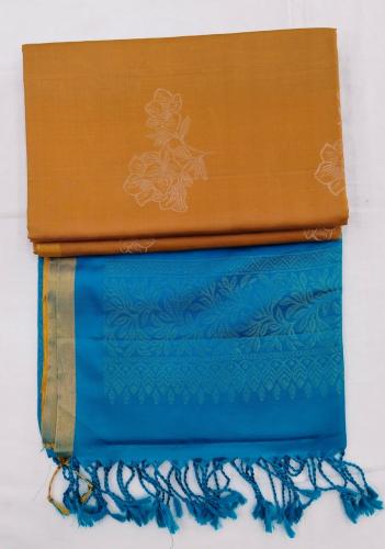 SOFT SILK SAREE WITH BLOUSE