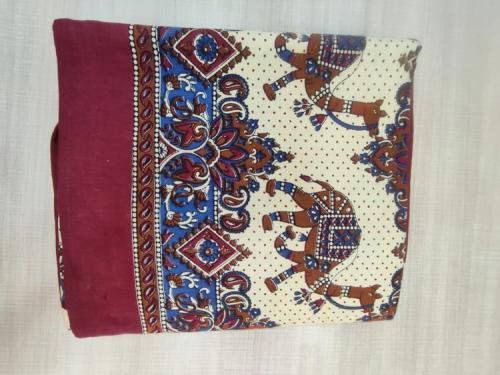 BEDSHEET JAIPUR PRINTED 90X108 2 PILLOW COVER