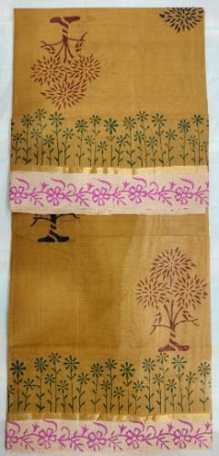 SALEM BLOCK PRINT COTTON SAREES
