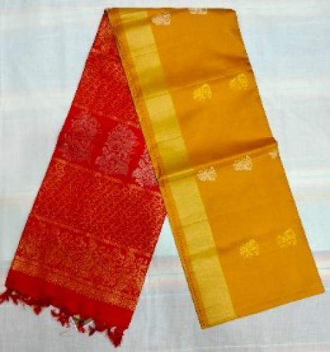 SOFT SILK SAREE WITH BLOUSE