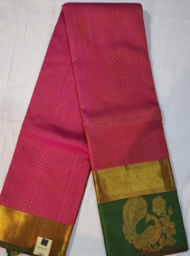 ARNI SILK HALF FINE ZARI SAREE WITH BLOUSE