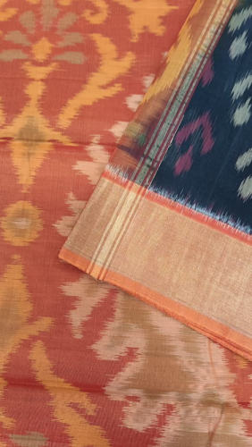 COTTON X KORA SILK TIE DYE SAREES CHINNLAPATTI