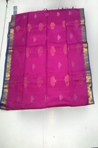 SOFT SILK SAREE WITH BLOUSE