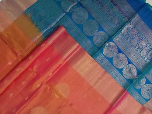 SOFT SILK SAREE WITH BLOUSE
