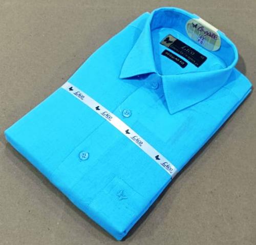 PL COTTONX LINEN DYED READYMADE SHIRT 42 FS