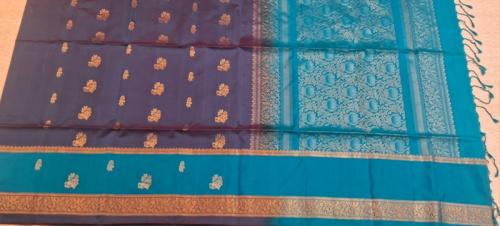 SOFT SILK SAREE WITH BLOUSE