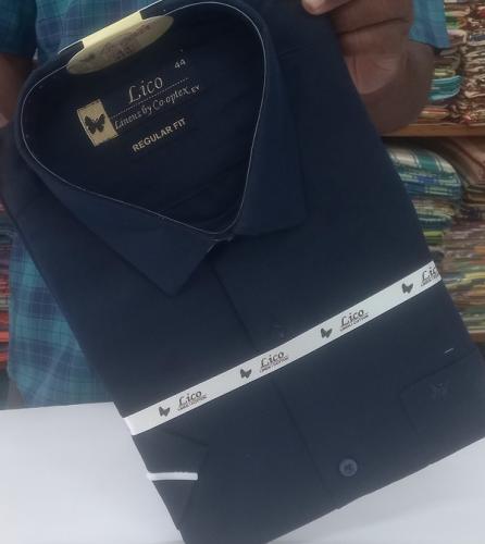 PL COTTON XLINEN DYED READYMADE SHIRT 44 HS