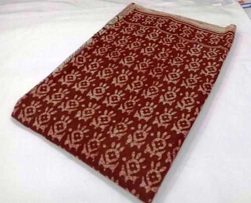 KALAMKARI PRINTED COTTON SAREE