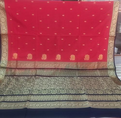 PMK BUMBERG COT SAREES WITH BLOUSE