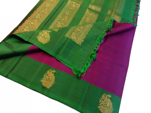 SAREES KPM SILK WITH BLOUSE