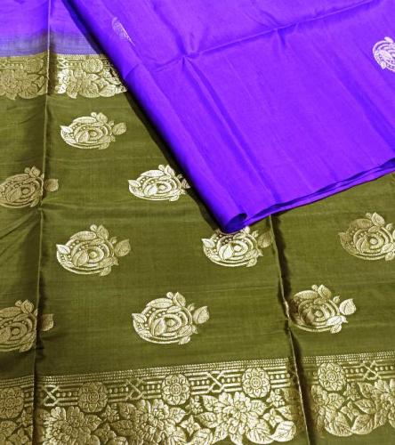 SOFT SILK SAREE WITH BLOUSE