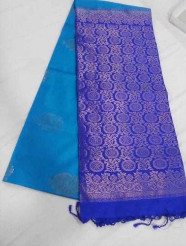 SOFT SILK SAREE WITH BLOUSE