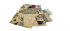 BEDSHEET MEERUT PRINTED 90X108 2 PILLOW COVER