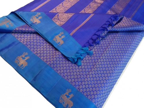 SAREES KPM SILK WITH BLOUSE