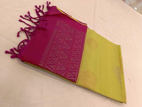 SOFT SILK SAREE WITH BLOUSE