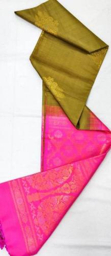 SOFT SILK SAREE WITH BLOUSE