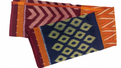 TIE DYE APK COTTON SAREES