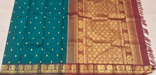 SALEM SILK SAREE WITH BLOUSE