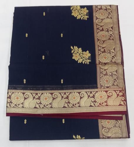 PMK BUMBERG COT SAREES WITH BLOUSE
