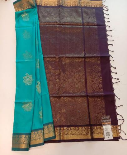 SOFT SILK SAREE WITH BLOUSE