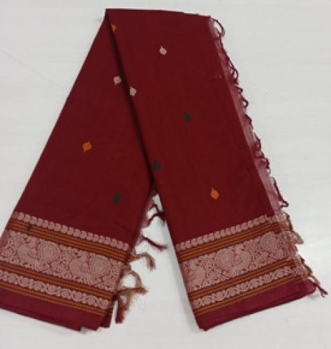 80S X 80S PMK COTSAREES WITH BLOUSE