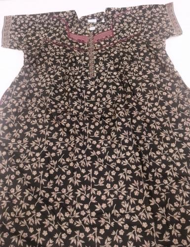 40S X 40S PL PRINTED COTTON NIGHTIES XXXL SIZE
