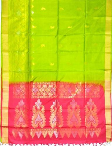 SOFT SILK SAREE WITH BLOUSE