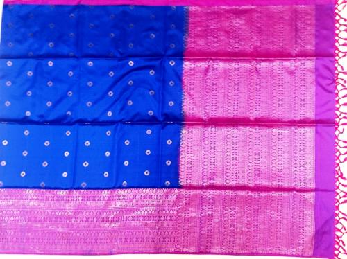 SOFT SILK SAREE WITH BLOUSE